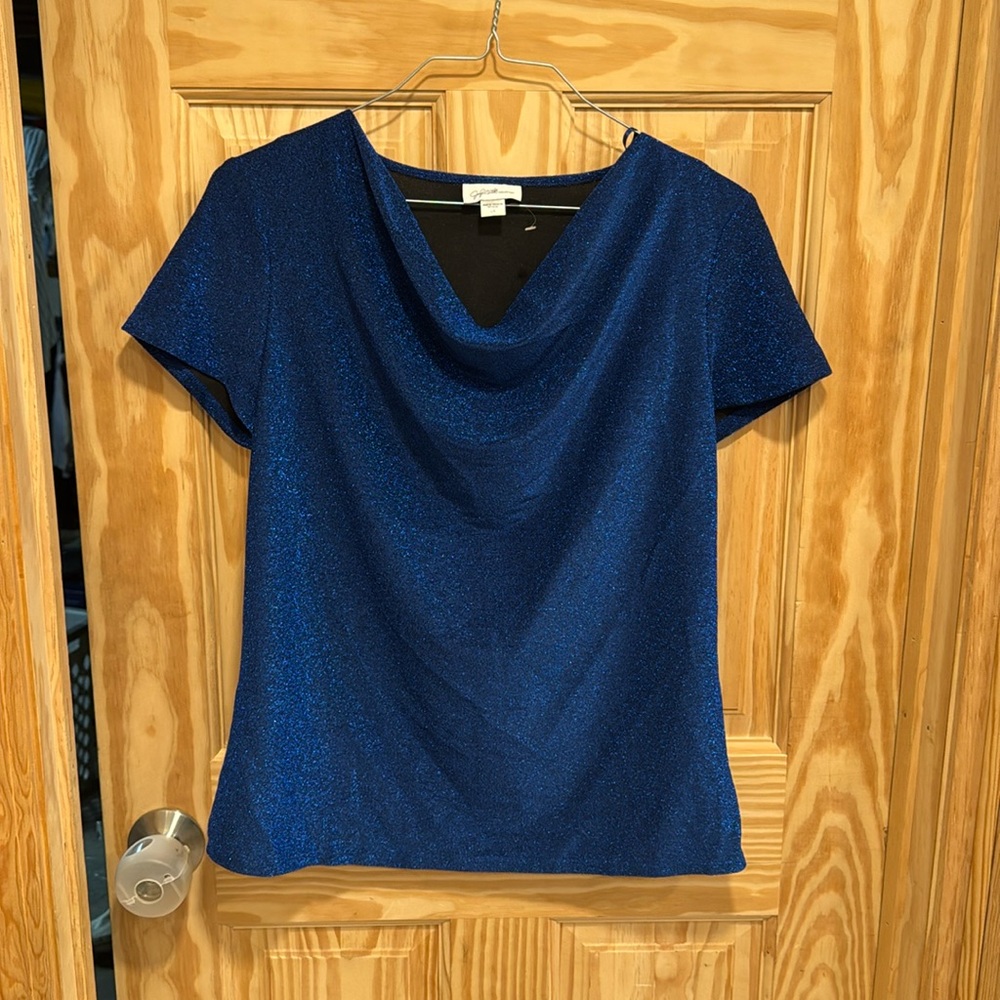 Jaclyn Smith blue sparkle new